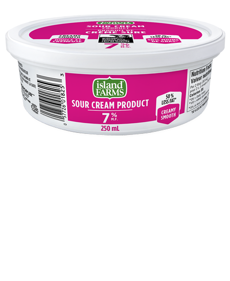 中庸　SLMB クリーム　250g 250ML ISLAND FARMS 7% SOUR CREAM | Agropur Solutions